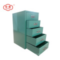 Steel colorful vertical drawers desktop set storage cabinet